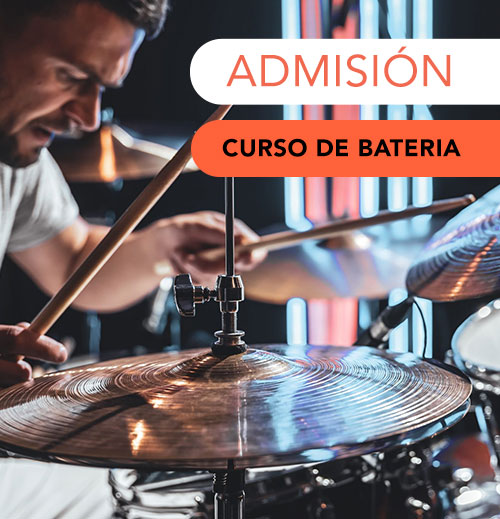 CURSO DE BATERÍA Instituto Fidelidad Academia de Música