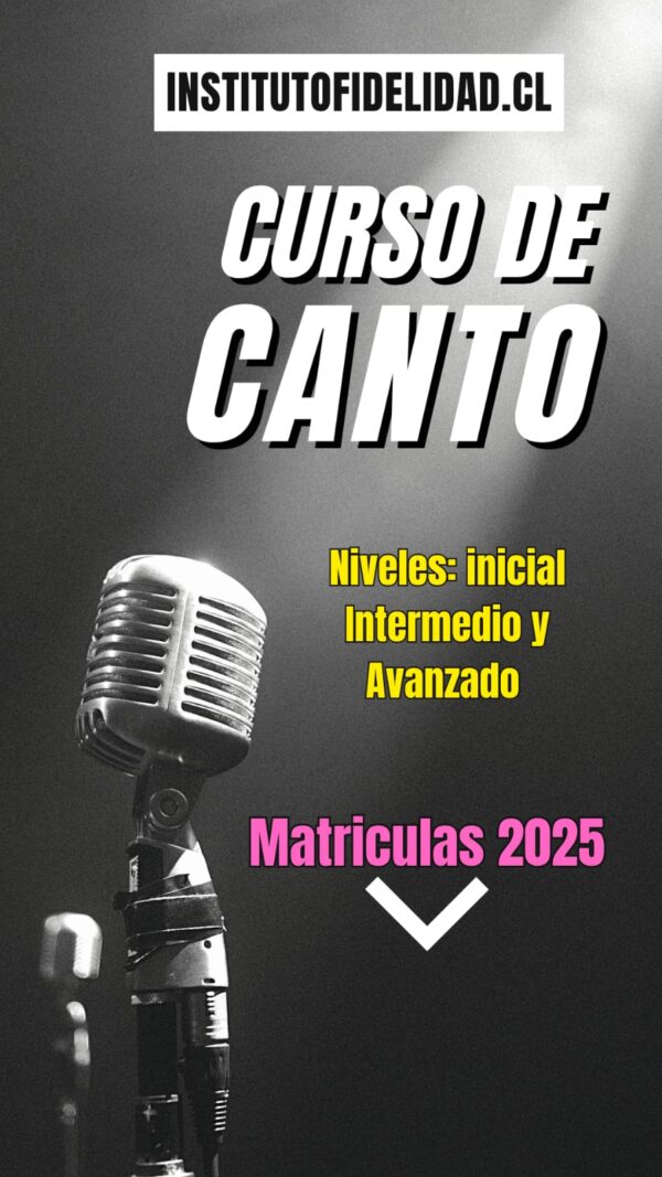 CURSO DE CANTO